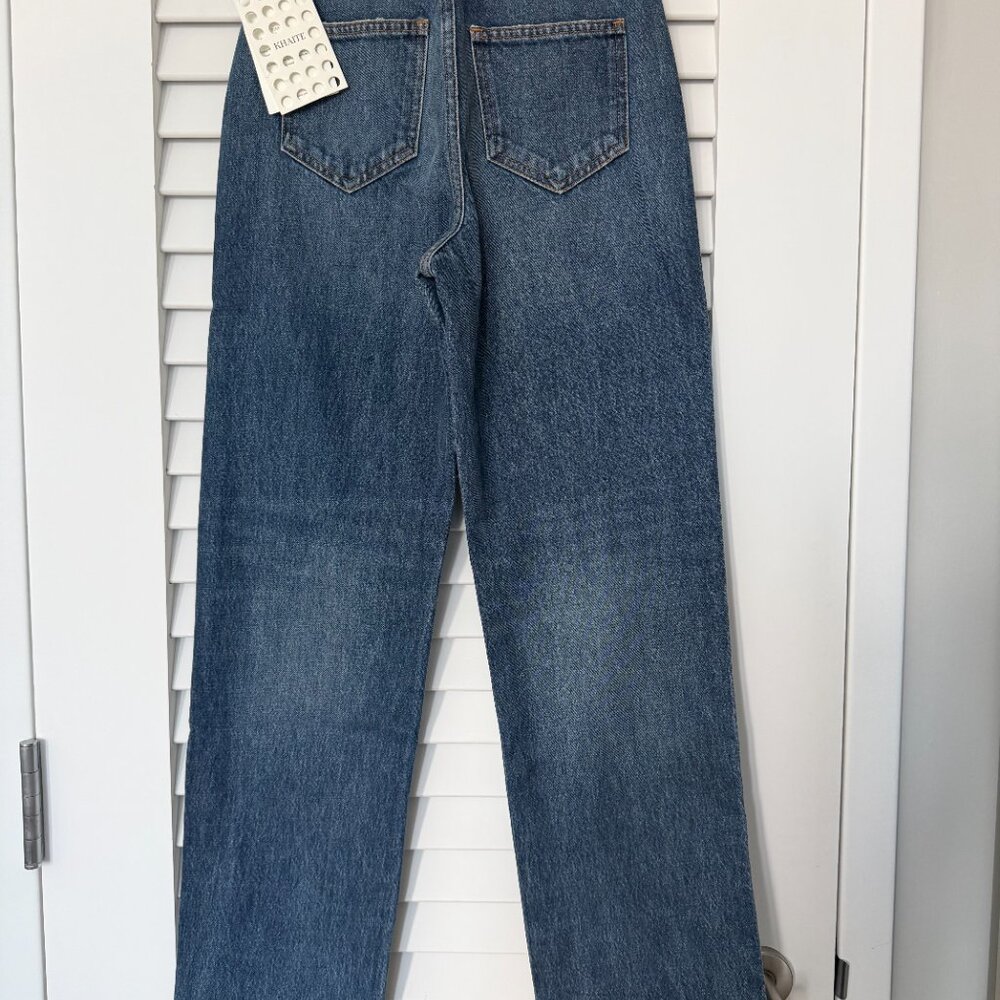 NWT Khaite Albi High-Waist Jeans, Size 26 - Picture 2 of 5